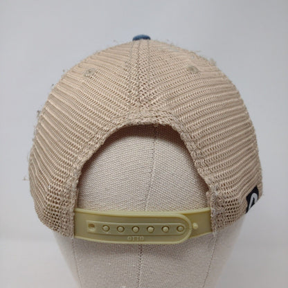 Cirque Snapback Trucker Hat Multicolor OSFA Adjustable Mesh Back Denim Otto