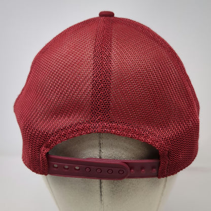 New Era Trucker Hat Red One Size Specialized Logo Mesh Back Snapback Cycling