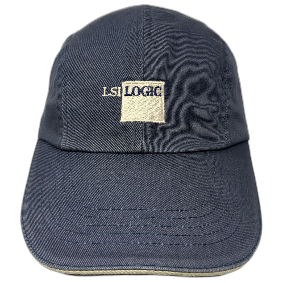 Gear for Sports Baseball Cap Blue One Size LSI Logic 5 Panel Slideback Logo Hat