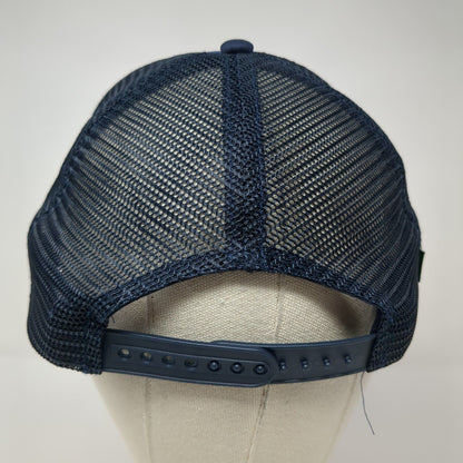 Young Life Washington Family Ranch Snapback Trucker Hat Blue OS Mesh Rope Legacy