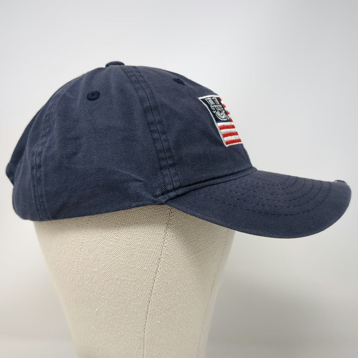 Zephyr Utah State University US Flag Blue One Size Baseball Cap Hat Adjustable
