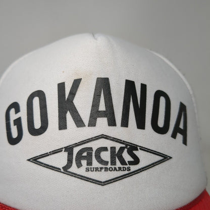 Go Kanoa Jacks Surfboards Snapback Rope Trucker Hat Multi One Size Otto