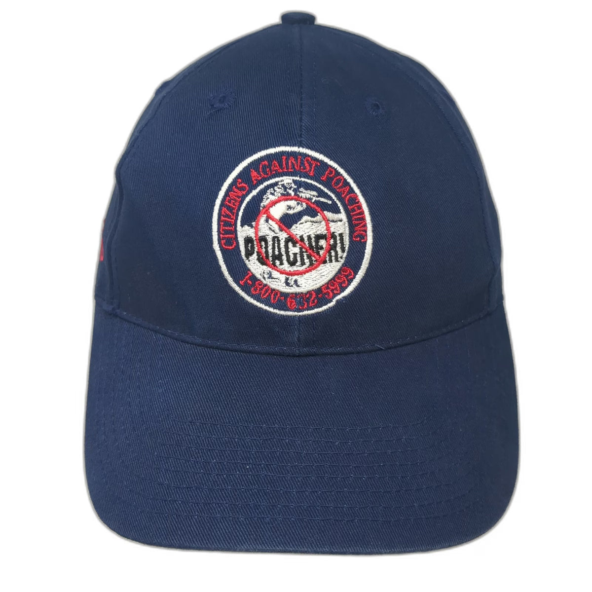Head To Toe Baseball Cap Blue One Size Citizens Against Poaching Idaho Hat