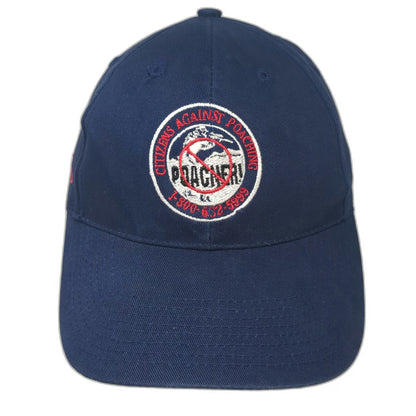 Head To Toe Baseball Cap Blue One Size Citizens Against Poaching Idaho Hat