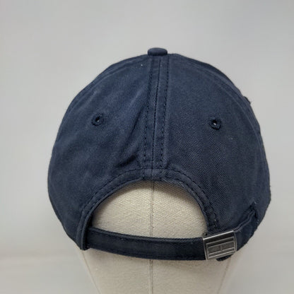 Tommy Hilfiger Slideback Hat Blue One Size Adjustable Embroidered 6 Panel Cotton