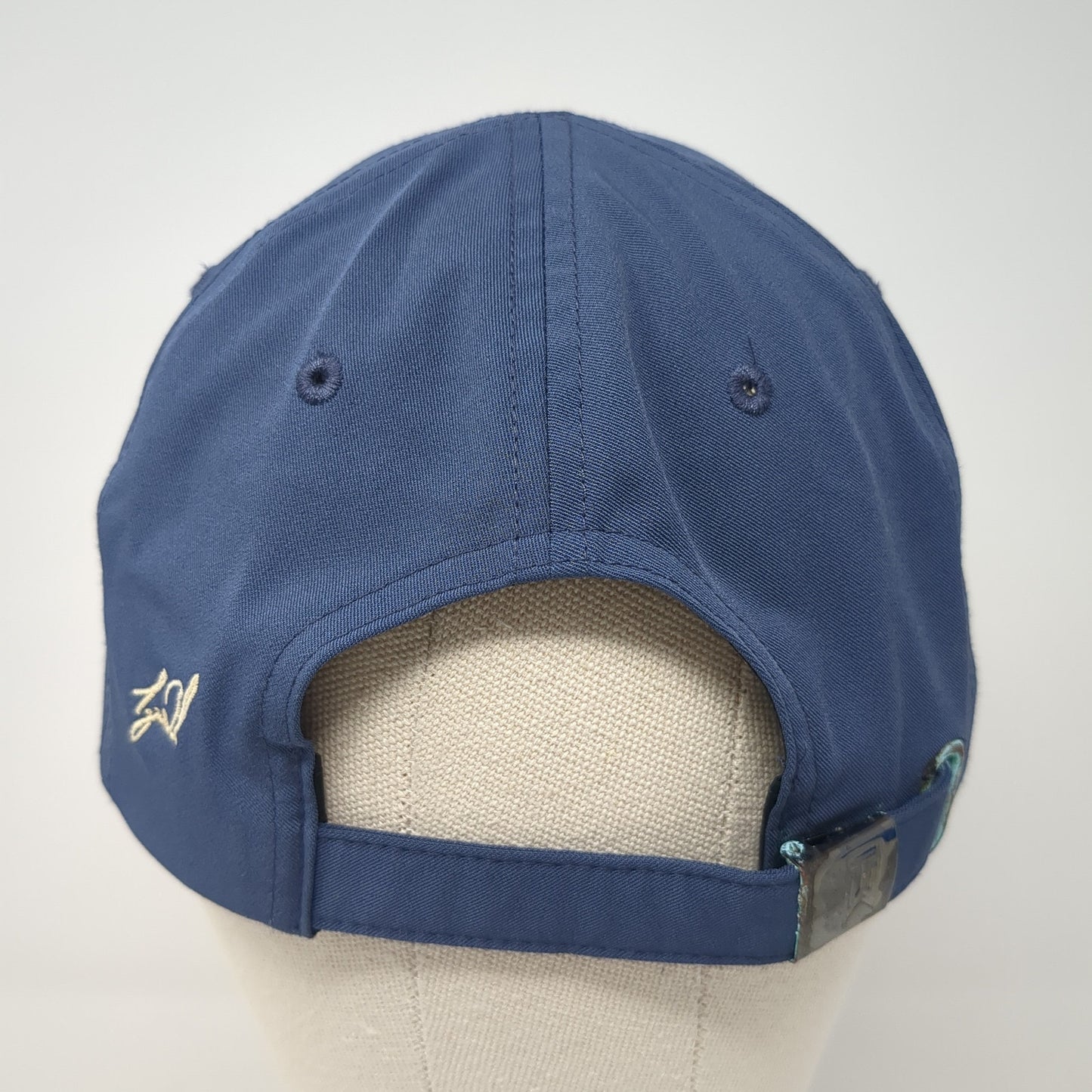 Tiger Woods Slideback Baseball Cap Blue One Size Adjustable Embroidered 6 Panel