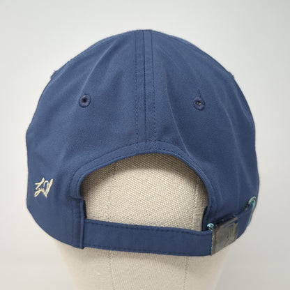 Tiger Woods Slideback Baseball Cap Blue One Size Adjustable Embroidered 6 Panel