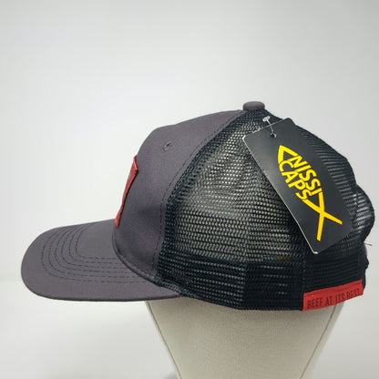 NISSI CAPS Gray Black One Size Trucker Hat Pineland Farms Beef Natural Meats