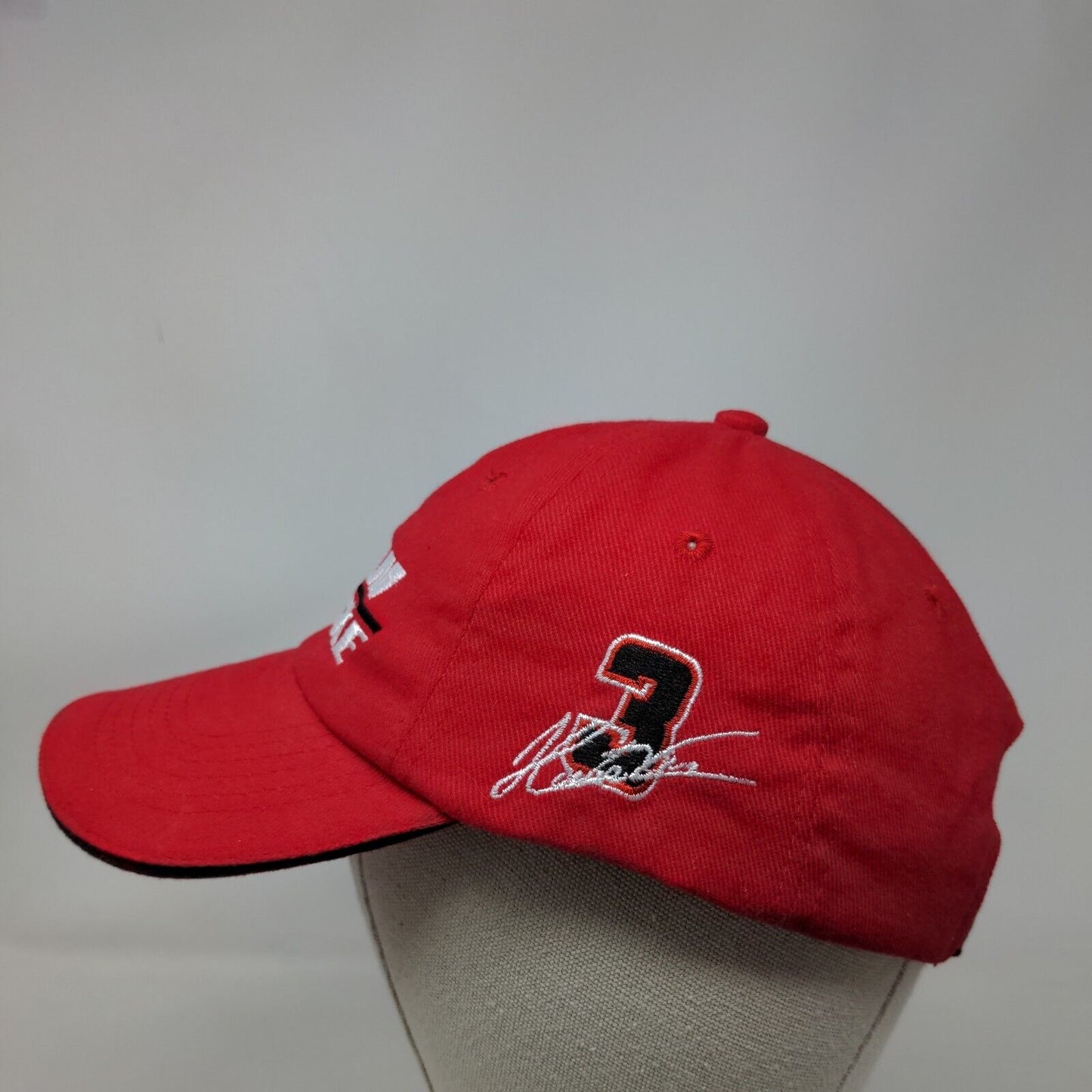 Team Penske Strapback Hat Red Embroidered Signature #3 #6 Embroidered Logo