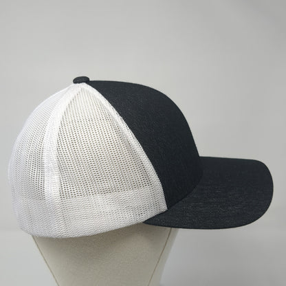 Charlie Hustle Trucker Hat Black One Size Adjustable Mesh Back Pacific Headwear