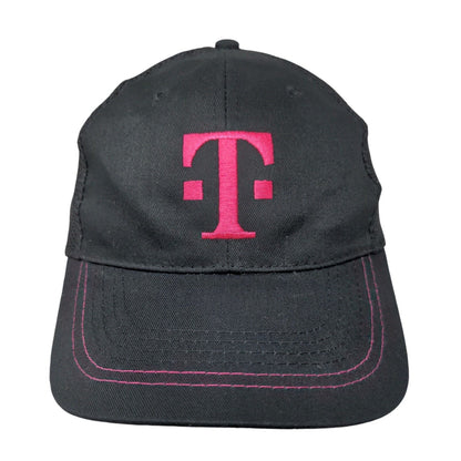T-Mobile Tuesdays Strapback Trucker Hat Black OSFA Adjustable Embroidered