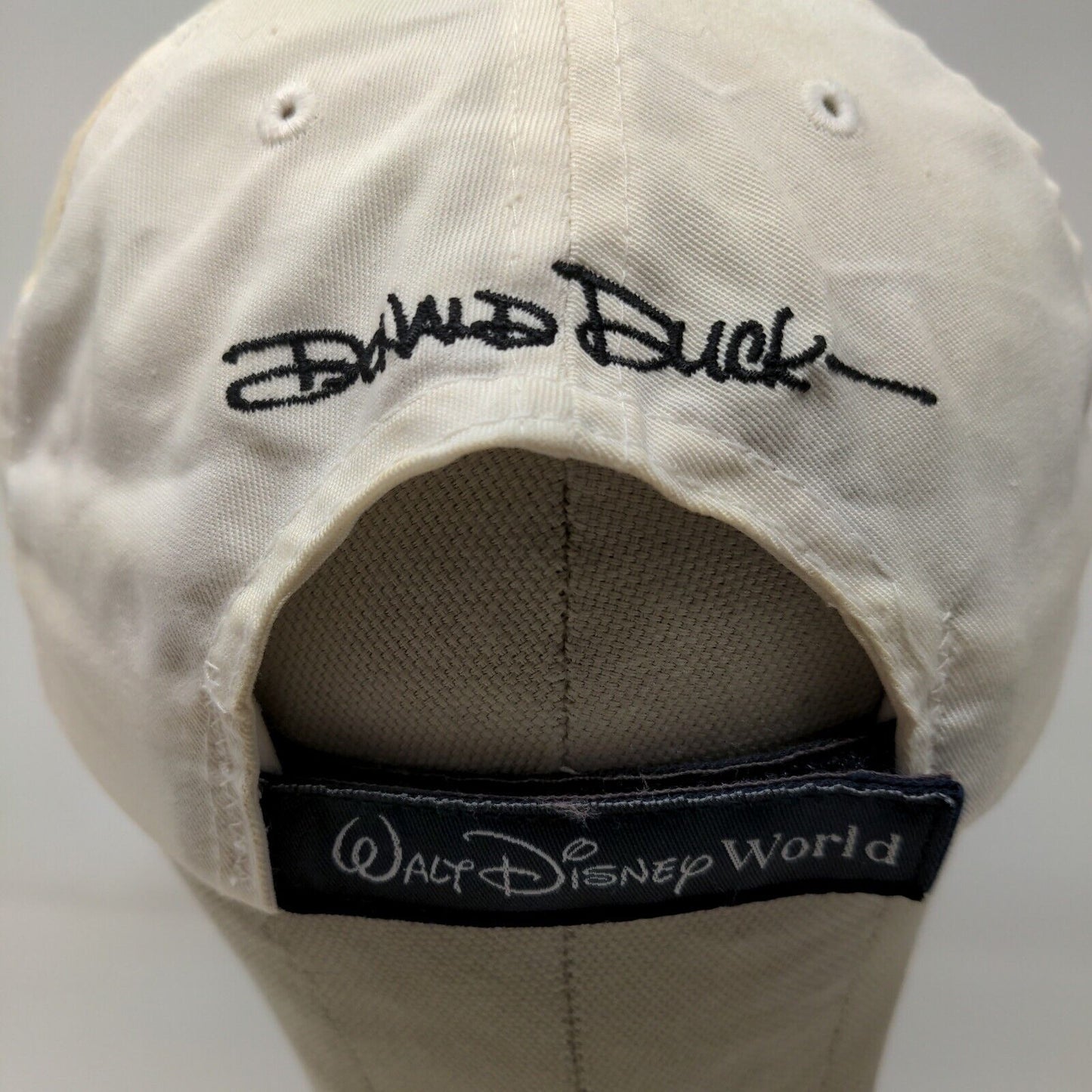 Walt Disney World Men's Strapback Hat Size OSFA Embroidered Mickey, Goofy, Pluto