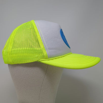 Port Authority Trucker Hat Green White Blue One Size Mesh Back Foam Golf Hat
