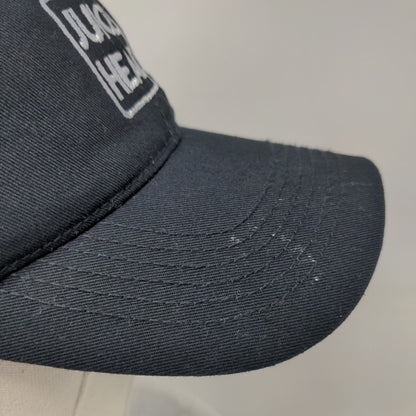 Juice Head Slideback Hat Black One Size Adjustable Embroidered 6 Panel