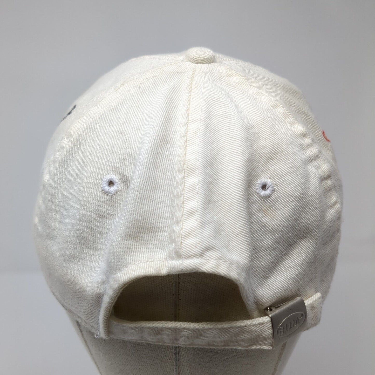B.U.M Equipment Slideback Hat White One Size Adjustable Autographed Blank