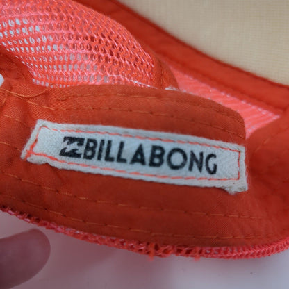 California Love Bear Trucker Hat Pink One Size Mesh Back Billabong