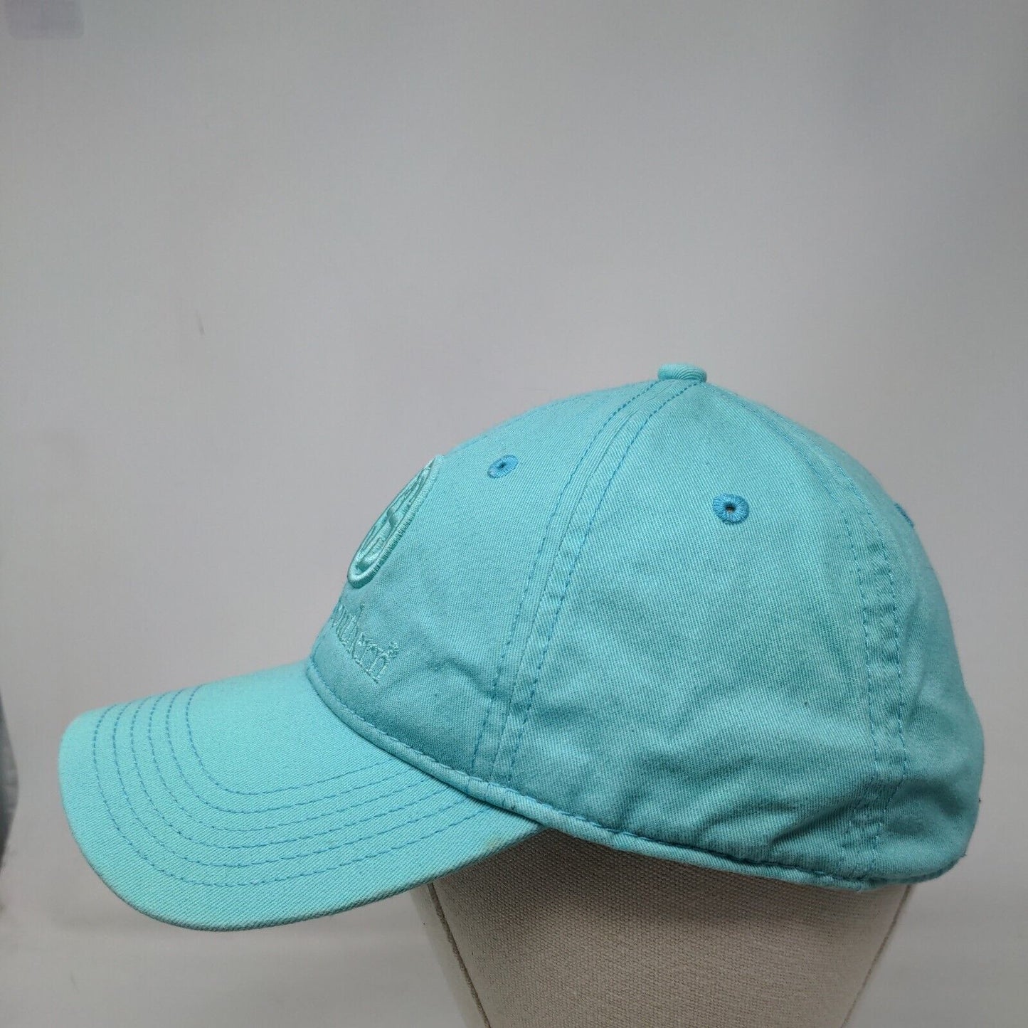 Simply Southern Slideback Hat Greenish-Blue OSFM Adjustable 6 Panel Cotton