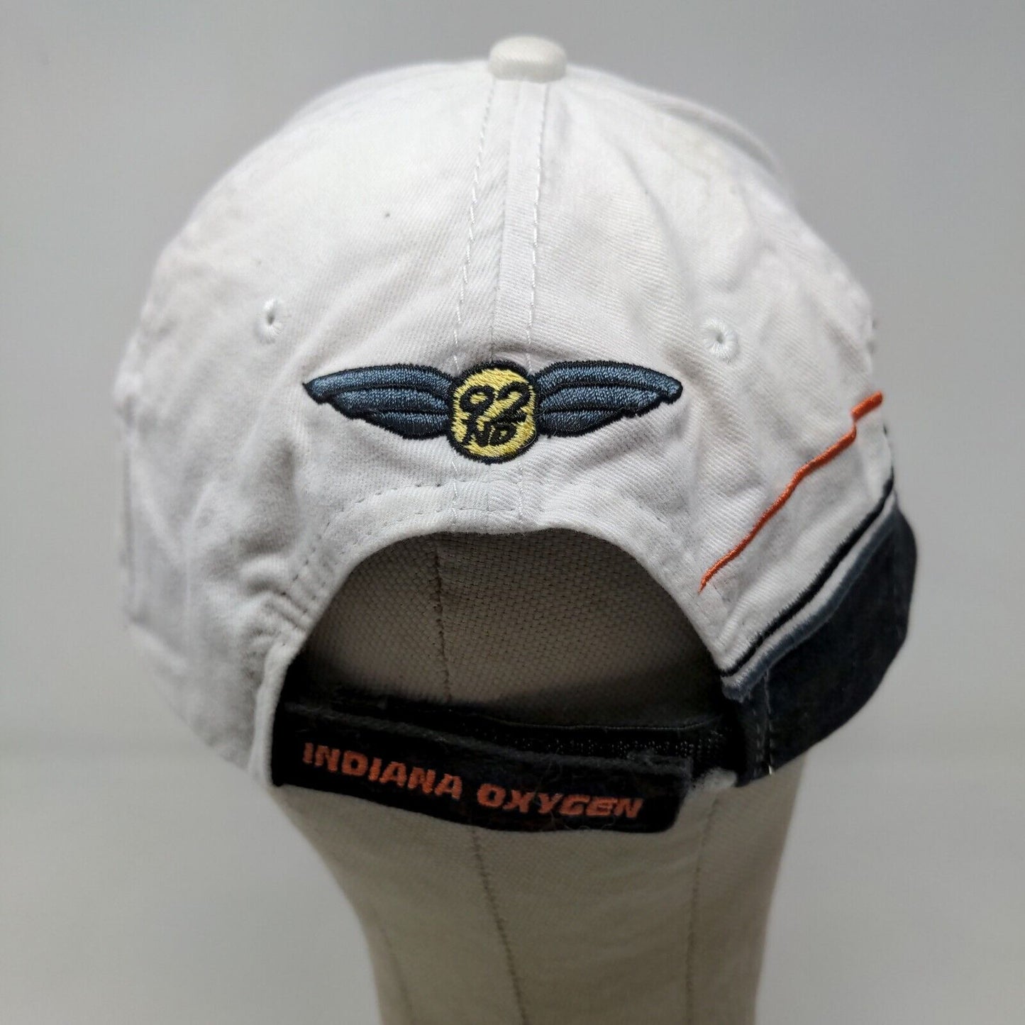 Main Gate Men's Strapback Hat Multicolor OSFM Embroidered Indy 500 Logo 2008