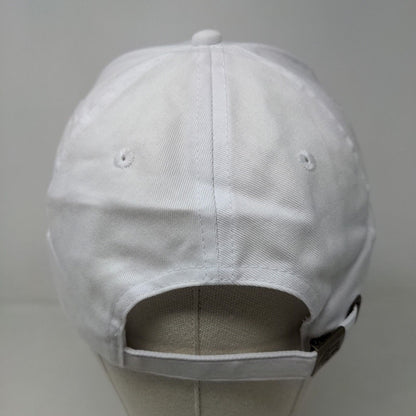 Unbranded Men's Slideback Hat White Florida Gators Embroidered Logo 100% Cotton