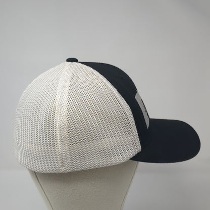 Idaho Gun Fitted Mesh Back Trucker Hat Black One Size Flexfit Yupoong