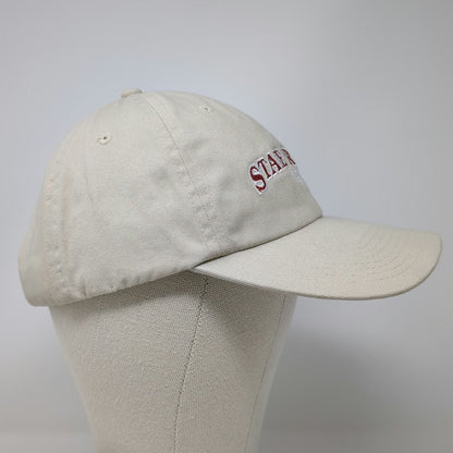 Fahrenheit Baseball Cap Beige One Size State Track 2022 IHSAA Embroidered Hat