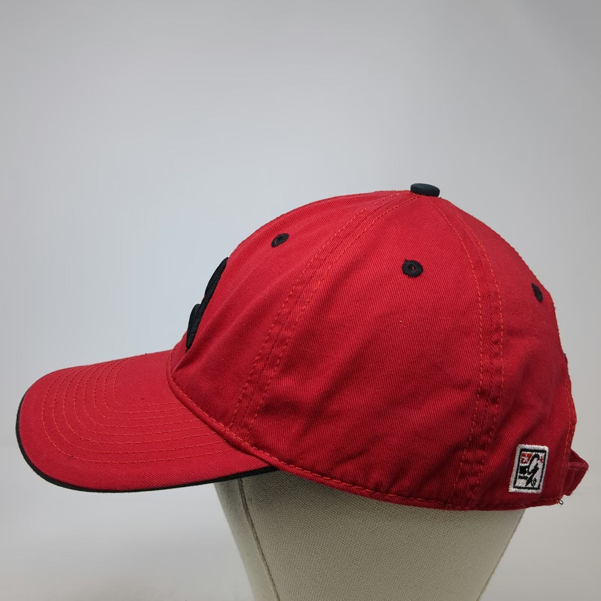 The Game Coors Light Mountain Logo Red Black Baseball Cap Hat One Size Slideback