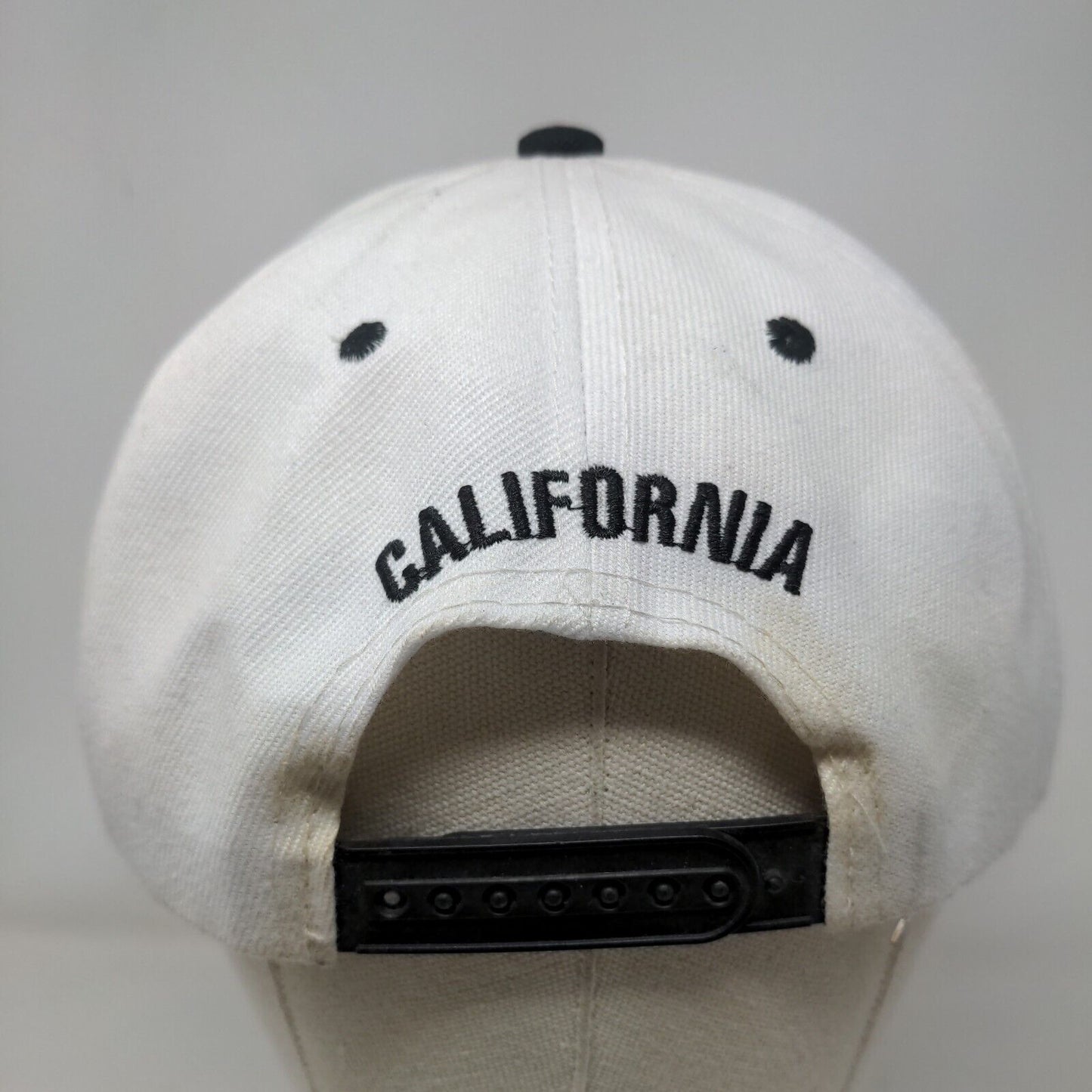 California Republic Snapback Hat White One Size Embroidered Howd