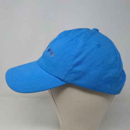 Distinctive Headwear Boy's Strapback Hat Blue Embroidered Siesta Key Logo Cotton