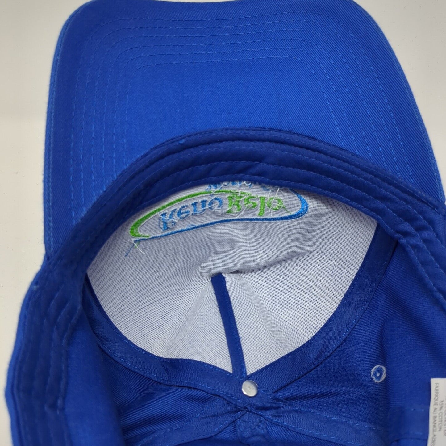 Reno Relo Worldwide Snapback Hat Blue One Size Adjustable Embroidered 6 Panel