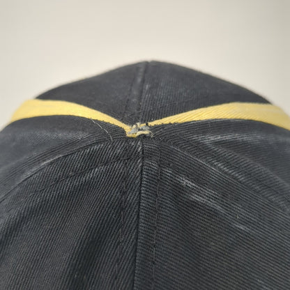 Letter K Kuna Strapback Hat Black One Size Adjustable Buck's Athletic