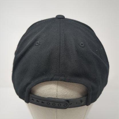 Brixton Supply Tademark Snapback Hat Black One Size Adjustable Embroidered