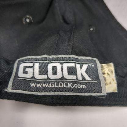 Glock Shooting Sports Strapback Hat Black One Size Adjustable 6 Panel