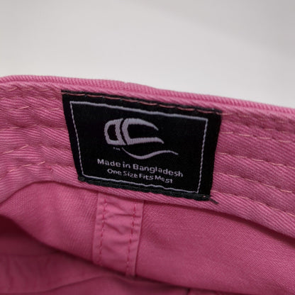 Outdoor Cap Women's Strapback Hat Pink One Size Adjustable Embroidered