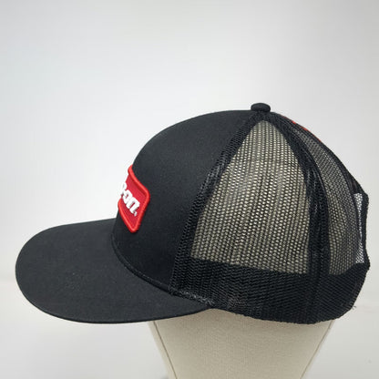 K-Products Snap-on Brand Of Choice Black Trucker Hat One Size Snapback Mesh