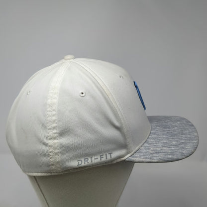 Jordan Baseball Cap White One Size UNC Carolina Tar Heels NC Logo Dri-Fit Hat
