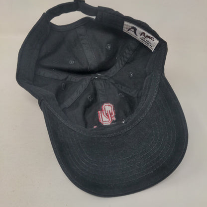 OU Tulsa Slideback Hat Black One Size Embroidered AMC Deluxe Headwear