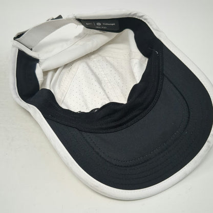 Nike Baseball Cap White One Size Dri-FIT Featherlight Heart Logo Strapback Hat