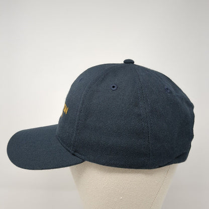 Viserion Grain Strapback Hat Blue One Size Adjustable Sportsman 6 Panel