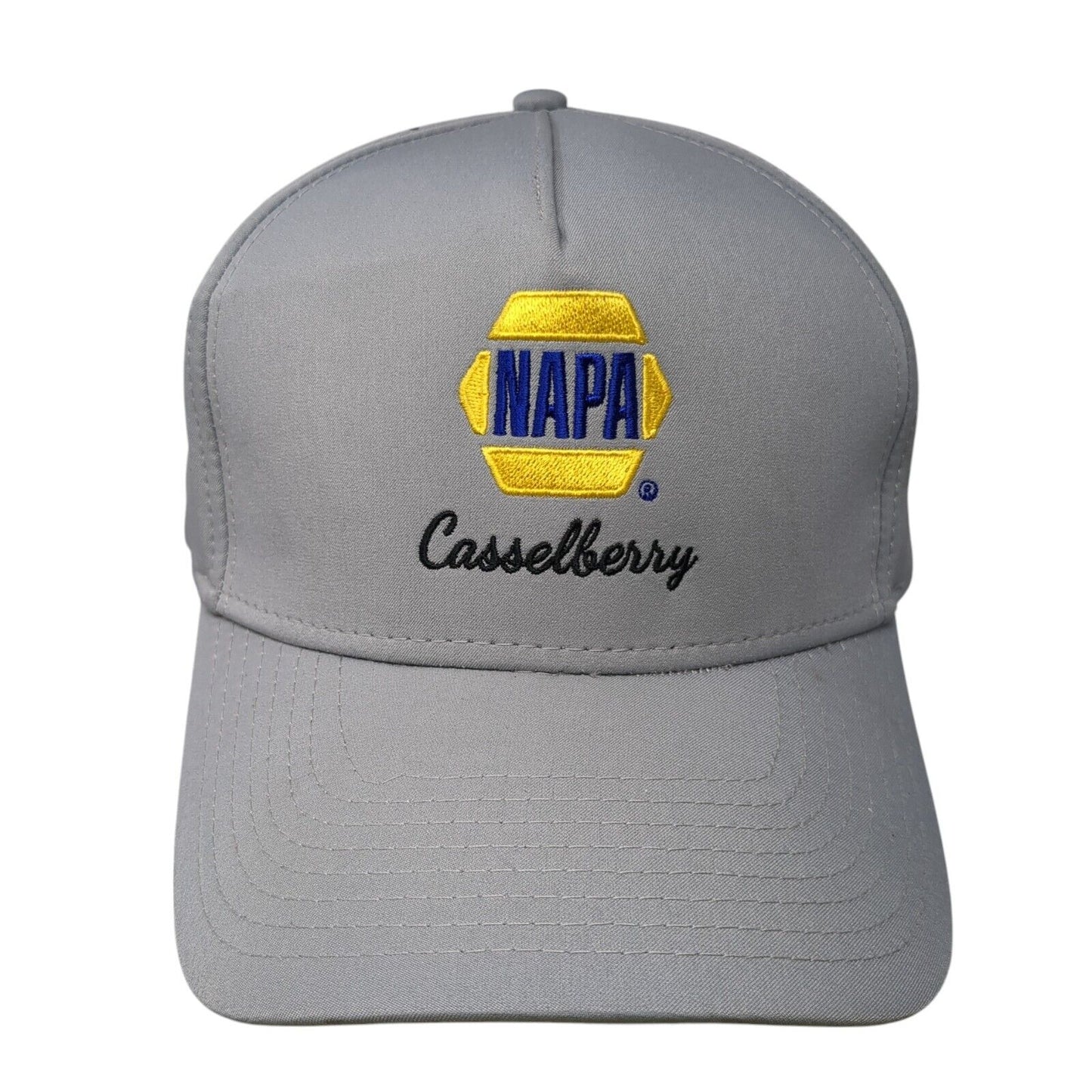 NAPA Casselberry Snapback Hat Gray One Size Adjustable Embroidered Hit Polyester