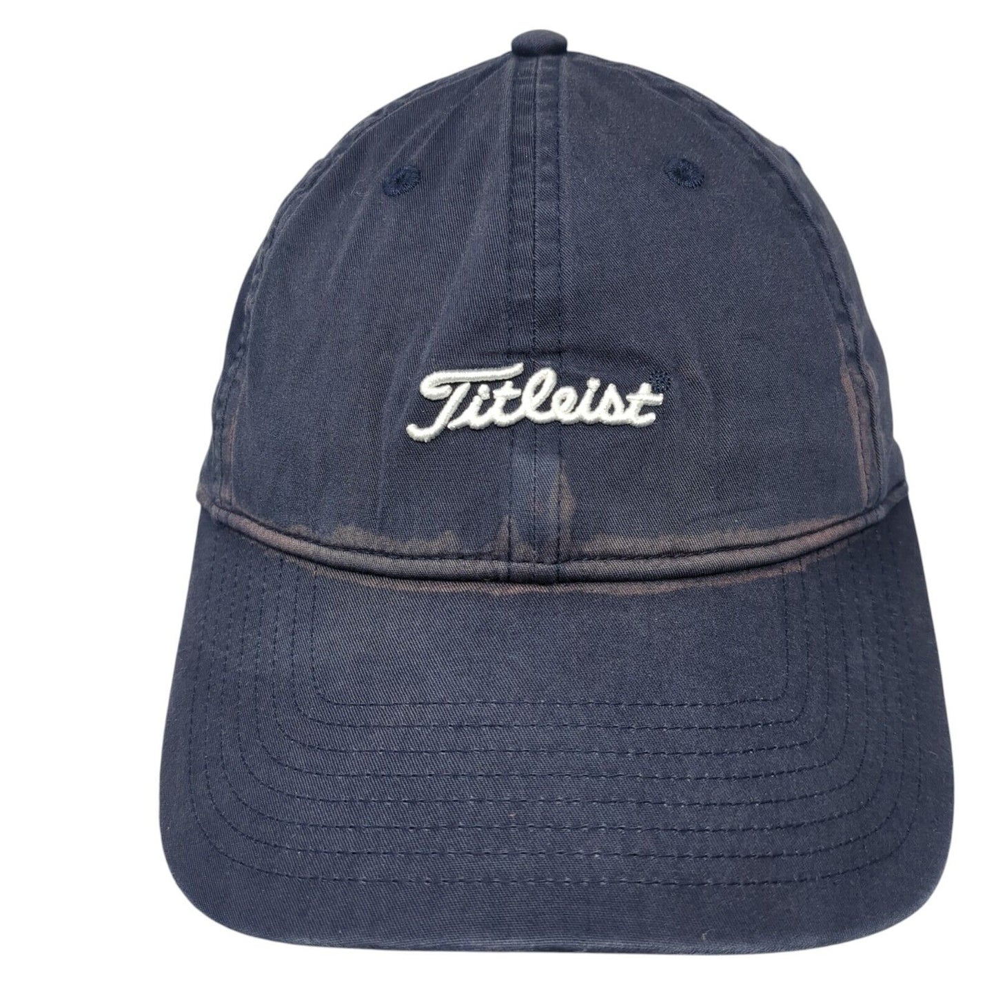 Titleist Strapback Hat Blue One Size Adjustable Embroidered 6 Panel