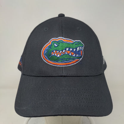 Unbranded Men's Slideback Hat Gray Embroidered Florida Gators Logo Cotton
