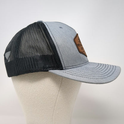 Richardson Trucker Hat Gray One Size Snapback Mesh Mesquite Creek Outfitters