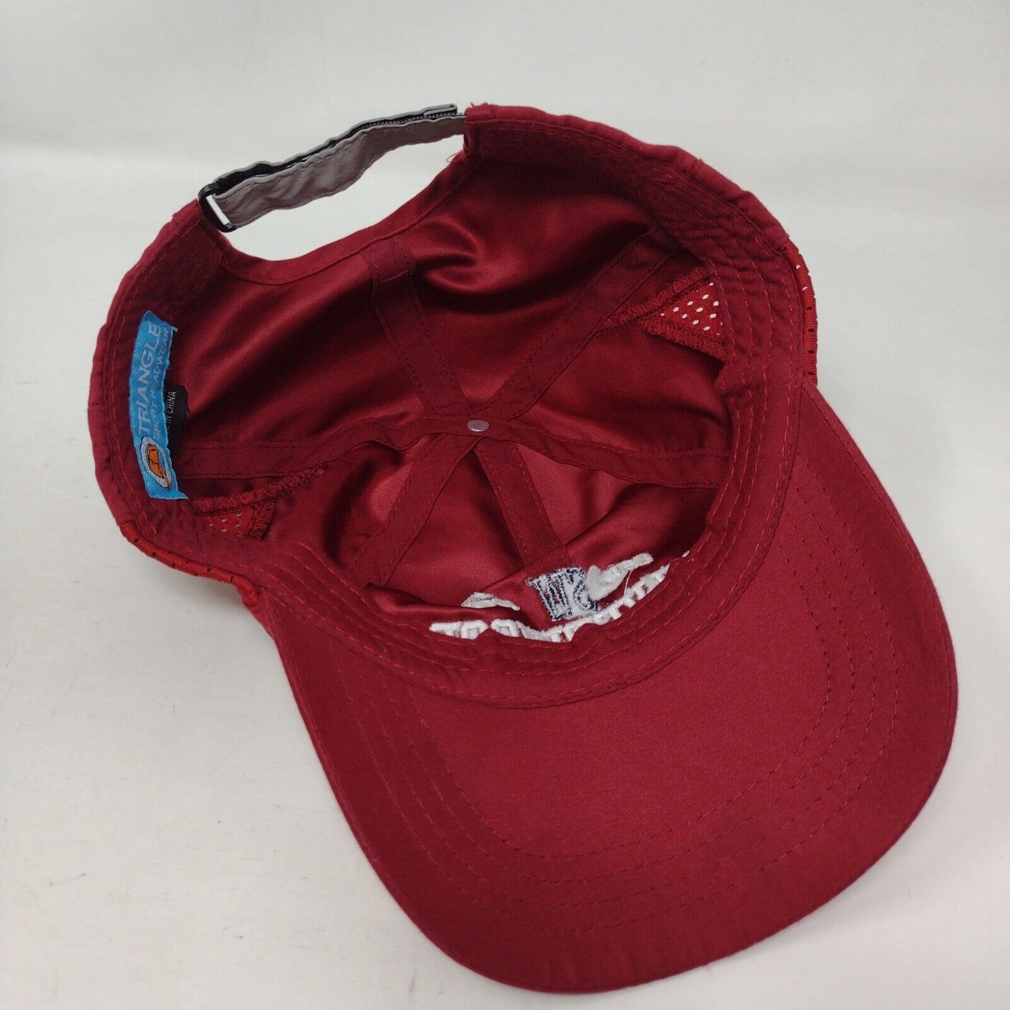 Silverwood Est. 1988 Strapback Hat Red OSFM Adjustable Embroidered Breathable