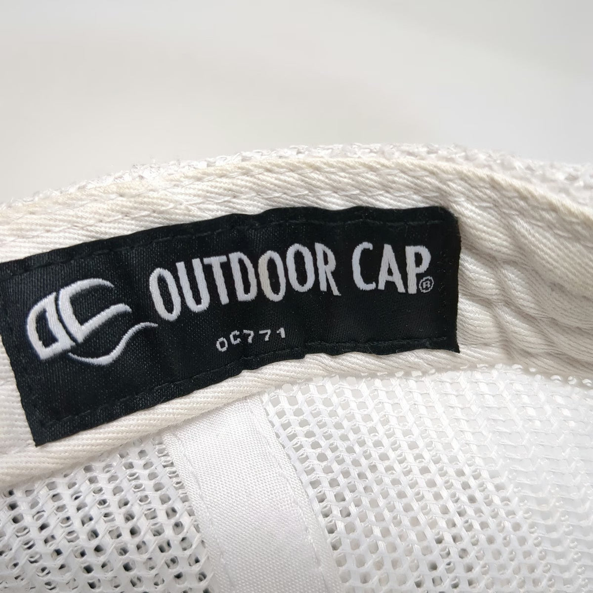 Outdoor Cap Trucker Hat Blue White Yellow One Size RV Marine Mesh Back Snapback