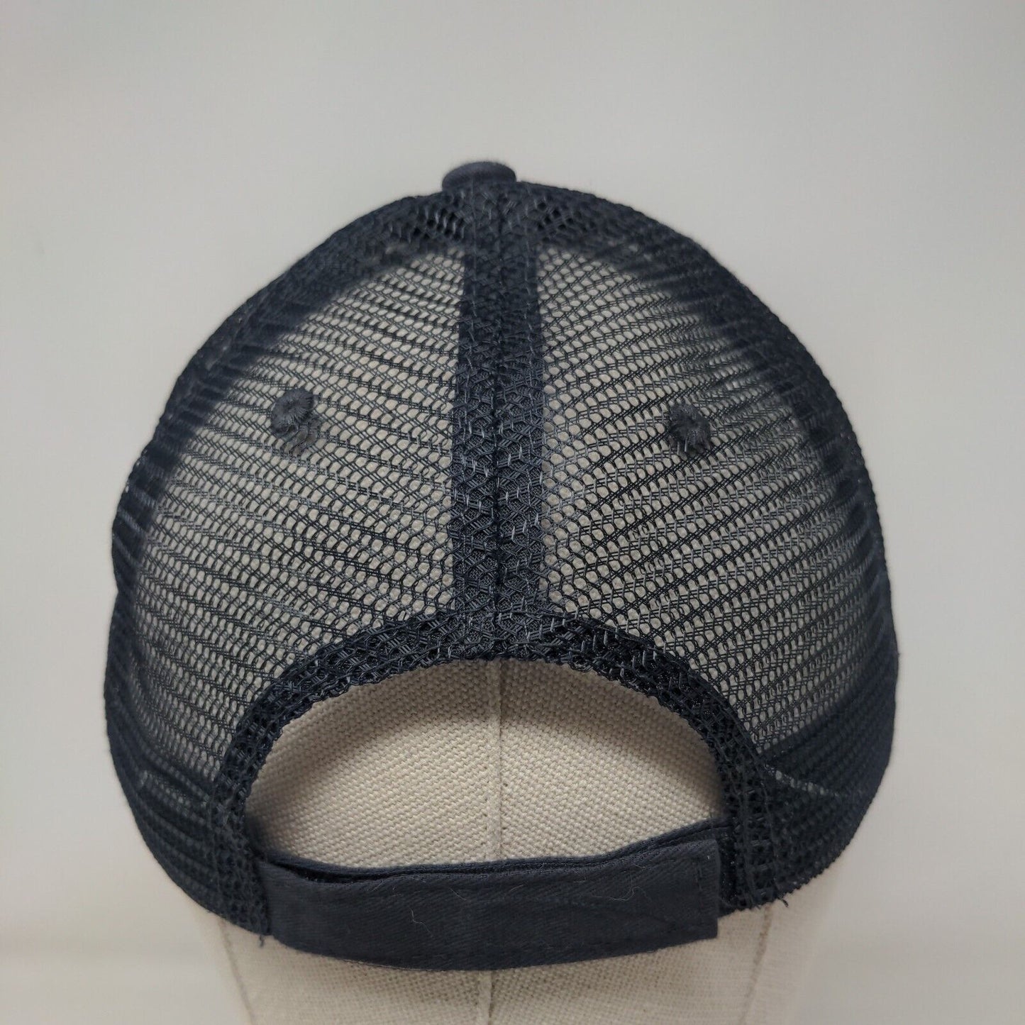 I've Got The Power Meter-Treater Strapback Trucker Hat Blue OSFA Mesh Back