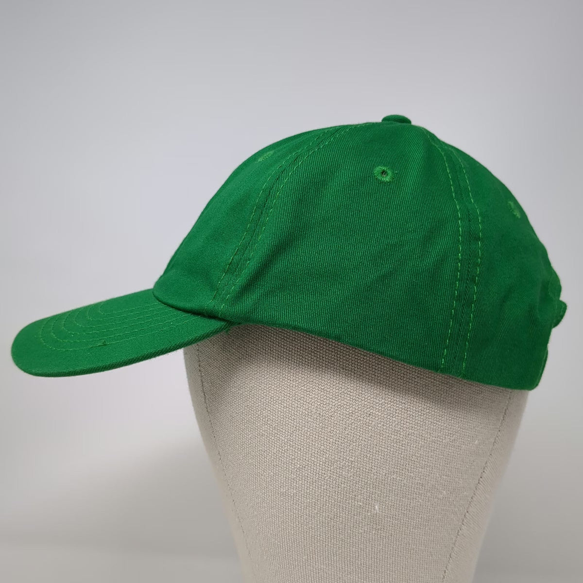Dalix Baseball Cap Green One Size Slideback Blank Cotton Unstructured Dad Hat