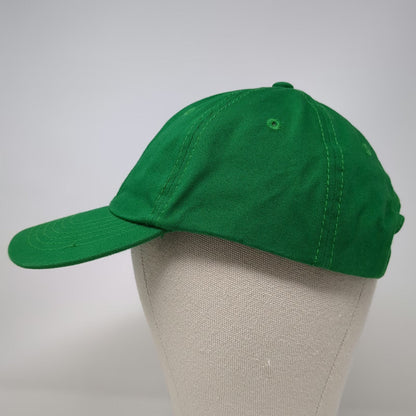 Dalix Baseball Cap Green One Size Slideback Blank Cotton Unstructured Dad Hat