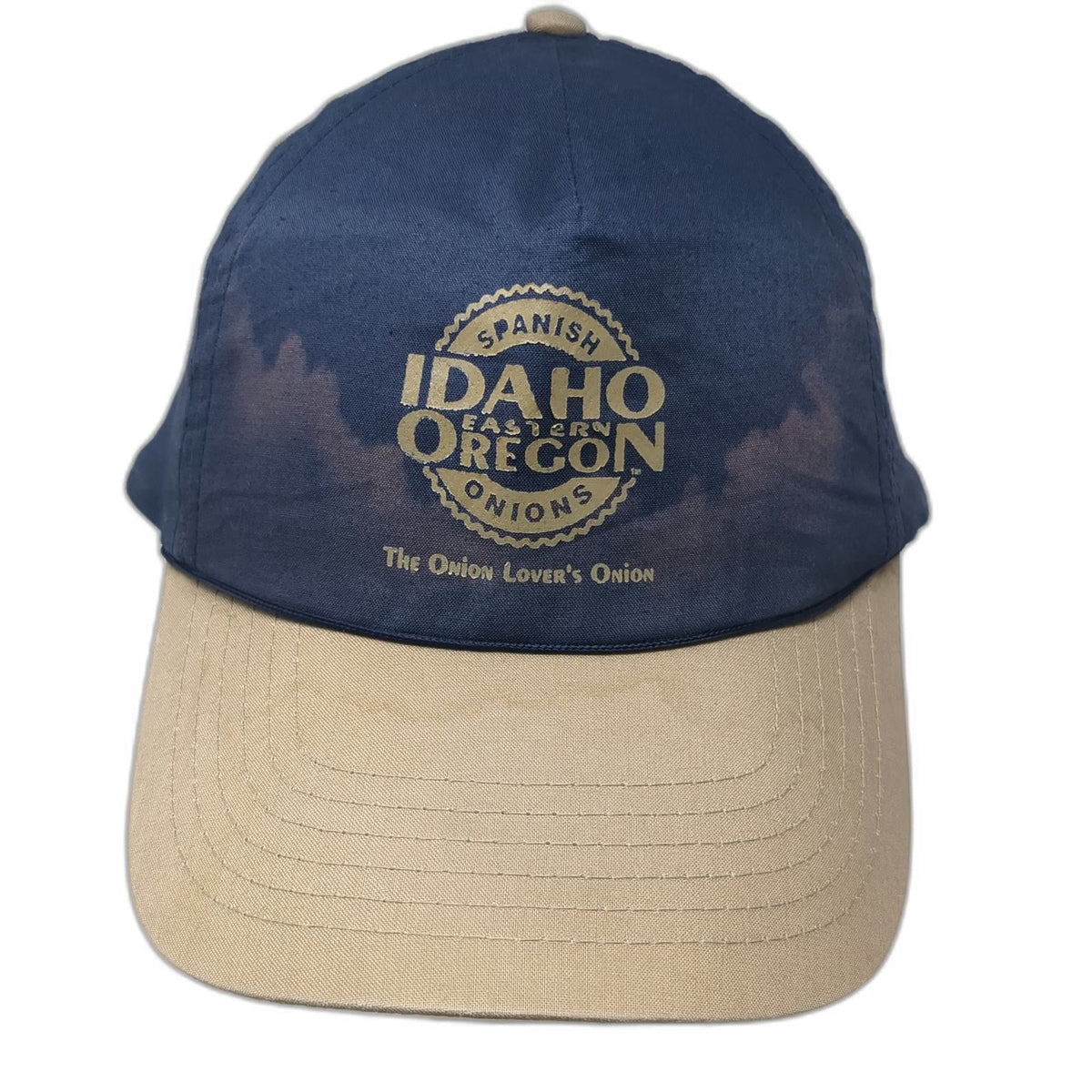 Value Caps 5 Panel Blue OSFM Idaho Eastern Oregon Spanish Onions Snapback Hat