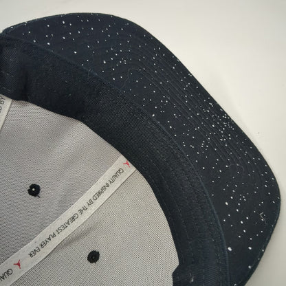 Jordan Snapback Hat White One Size Speckled Nike Air Jumpman Embroidered Logo