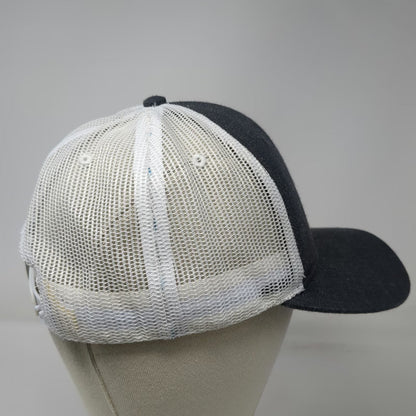 Name Brand Promotions Trucker Hat Gray White One Size Mesh Back Retreat Logo